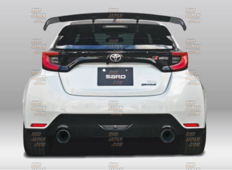 Sard LSR Carbon Wing Twill Weave Urethane Coating - GR Yaris